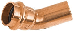 NIBCO - 3" Wrot Copper Pipe 45° Elbow - Eagle Tool & Supply