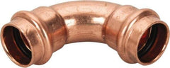 NIBCO - 3/4" Wrot Copper Pipe 90° Elbow - P x P, Press Fitting - Eagle Tool & Supply