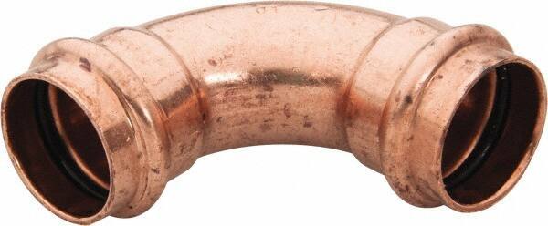 NIBCO - 1" Wrot Copper Pipe 90° Elbow - P x P, Press Fitting - Eagle Tool & Supply