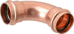 NIBCO - 1-1/4" Wrot Copper Pipe 90° Elbow - P x P, Press Fitting - Eagle Tool & Supply