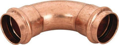 NIBCO - 1-1/2" Wrot Copper Pipe 90° Elbow - P x P, Press Fitting - Eagle Tool & Supply