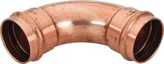 NIBCO - 2" Wrot Copper Pipe 90° Elbow - P x P, Press Fitting - Eagle Tool & Supply