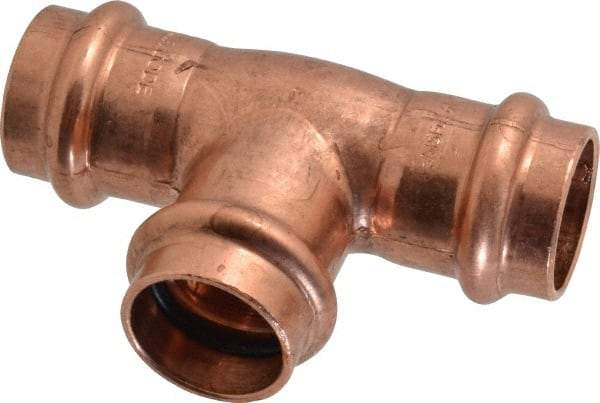 NIBCO - 3/4" Wrot Copper Pipe Tee - P, Press Fitting - Eagle Tool & Supply