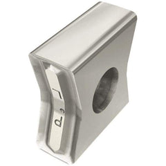 Iscar - LNKX1506 PL Grade DT7150 Carbide Milling Insert - Al2O3/TiAlN Finish, 0.5465" Thick, 0.8mm Corner Radius - Eagle Tool & Supply