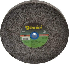 Norton - 24 Grit Aluminum Oxide Bench & Pedestal Grinding Wheel - 8" Diam x 1" Hole x 1" Thick, 3600 Max RPM, Very Coarse Grade - Eagle Tool & Supply