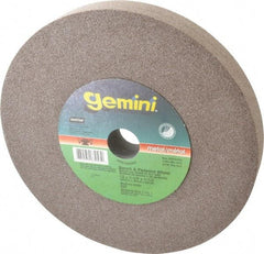 Norton - 60 Grit Aluminum Oxide Bench & Pedestal Grinding Wheel - 12" Diam x 1-1/2" Hole x 1-1/2" Thick, 2070 Max RPM, Medium Grade - Eagle Tool & Supply