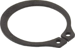 Value Collection - 0.588" Groove Diam, 5/8" Shaft Diam, Phosphate Spring Steel, Snap External Retaining Rings - 0.039" Groove Width, 0.035" Ring Thickness - Eagle Tool & Supply