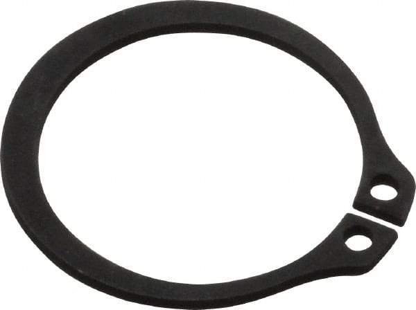 Value Collection - 0.762" Groove Diam, 13/16" Shaft Diam, Phosphate Spring Steel, Snap External Retaining Rings - 0.046" Groove Width, 0.042" Ring Thickness - Eagle Tool & Supply