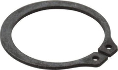 Value Collection - 0.821" Groove Diam, 7/8" Shaft Diam, Phosphate Spring Steel, Snap External Retaining Rings - 0.046" Groove Width, 0.042" Ring Thickness - Eagle Tool & Supply