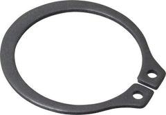 Value Collection - 1" Groove Diam, 1-1/16" Shaft Diam, Phosphate Spring Steel, Snap External Retaining Rings - 0.056" Groove Width, 0.05" Ring Thickness - Eagle Tool & Supply