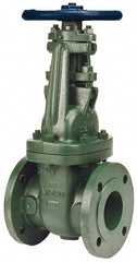 NIBCO - 24" Pipe, Class 150, Flanged-Raised Face Ductile Iron Solid Wedge OS & Y Gate Valve - 285 WOG, 150 WSP, Bolted Bonnet - Eagle Tool & Supply