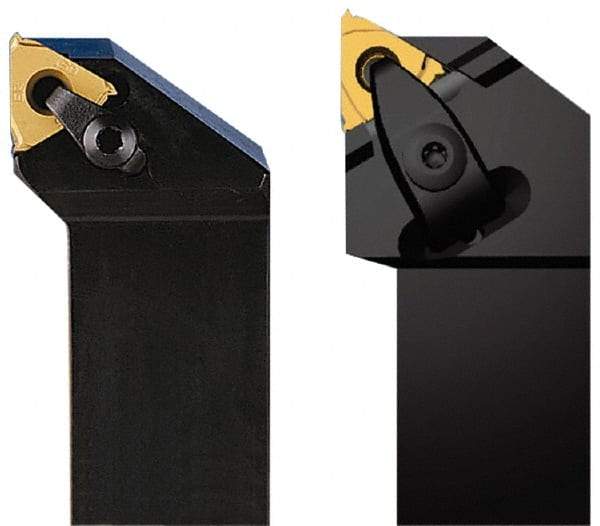 Seco - External Thread, Left Hand Cut, 1" Shank Width x 1" Shank Height Indexable Threading Toolholder - 6" OAL, 16EL Insert Compatibility, CE Toolholder - Eagle Tool & Supply