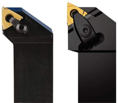 Seco - External Thread, Left Hand Cut, 1" Shank Width x 1" Shank Height Indexable Threading Toolholder - 6" OAL, 16EL Insert Compatibility, CE Toolholder - Eagle Tool & Supply