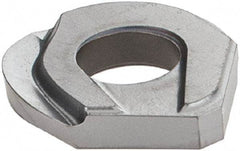 Iscar - HBRD.50 QF Grade IC328 Carbide Milling Insert - TiCN Finish, 0.102" Thick, 1/4" Corner Radius - Eagle Tool & Supply