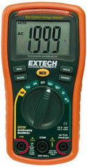 Extech - 5 Piece, Digital Multimeter Kit - 1,000 & 750 Volt Max, 10 Max Amp - Eagle Tool & Supply