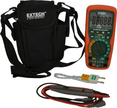 Extech - EX530, CAT IV, 1,000 VAC/VDC, Digital True RMS Multimeter - 40 mOhm, Measures Voltage, Capacitance, Current, Frequency, Resistance, Temperature - Eagle Tool & Supply