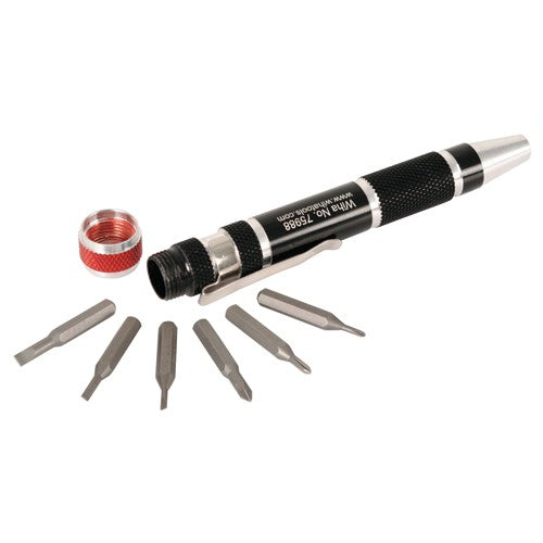 MICROBIT POCKET CLIP SET SL/PH 7PC - Eagle Tool & Supply