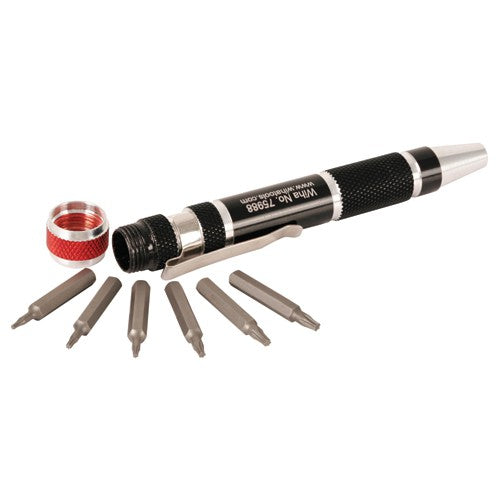 MICROBIT POCKET CLIP SET TORX 7PC - Eagle Tool & Supply