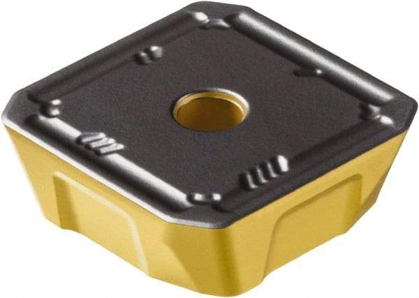 Sandvik Coromant - 360R1906 KH Grade 3330 Carbide Milling Insert - TiCN/Al2O3/TiN Finish, 6.35mm Thick, 19mm Inscribed Circle, 1.6mm Corner Radius - Eagle Tool & Supply