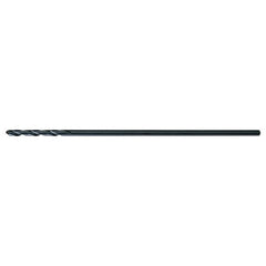 #40 RHS / RHC HSS 135 Degree Split Point NAS-Type Aircraft Extension Drill - Steam Oxide - Exact Industrial Supply