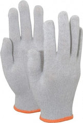 PRO-SAFE - Size M (8) Electrostatic Dissipative (ESD) Fiber Yarns General Protection Work Gloves - For Static Control, Uncoated, Knit Wrist Cuff, Full Fingered, Gray, Paired - Eagle Tool & Supply