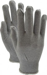 PRO-SAFE - Size 2XL (11) Electrostatic Dissipative (ESD) Fiber Yarns General Protection Work Gloves - For Static Control, Uncoated, Knit Wrist Cuff, Full Fingered, Gray, Paired - Eagle Tool & Supply
