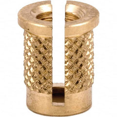 E-Z LOK - Press Fit Threaded Inserts Type: Flanged For Material Type: Plastic - Eagle Tool & Supply