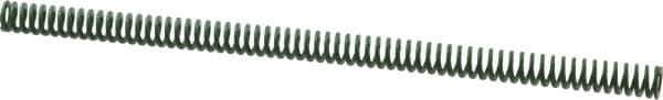 Dayton Lamina - 5/8" Hole Diam, 11/32" Rod Diam, 12" Free Length, Green Die Spring - 1.5 Lb Max Deflection, 4.8" Max Deflection, Light Duty, Chromium Vanadium Steel - Eagle Tool & Supply