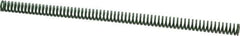 Dayton Lamina - 5/8" Hole Diam, 11/32" Rod Diam, 12" Free Length, Green Die Spring - 1.5 Lb Max Deflection, 4.8" Max Deflection, Light Duty, Chromium Vanadium Steel - Eagle Tool & Supply