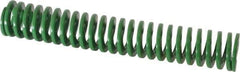 Dayton Lamina - 3/4" Hole Diam, 3/8" Rod Diam, 4-1/2" Free Length, Green Die Spring - 6 Lb Max Deflection, 1.8" Max Deflection, Light Duty, Chromium Vanadium Steel - Eagle Tool & Supply