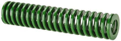 Dayton Lamina - 1-1/2" Hole Diam, 3/4" Rod Diam, 7" Free Length, Green Die Spring - 15 Lb Max Deflection, 2.8" Max Deflection, Light Duty, Chromium Vanadium Steel - Eagle Tool & Supply