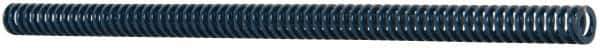 Dayton Lamina - 5/8" Hole Diam, 11/32" Rod Diam, 12" Free Length, Blue Die Spring - 2.36 Lb Max Deflection, 4.5" Max Deflection, Medium Duty, Chromium Vanadium Steel - Eagle Tool & Supply