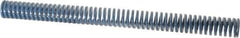 Dayton Lamina - 1" Hole Diam, 1/2" Rod Diam, 12" Free Length, Blue Die Spring - 6 Lb Max Deflection, 4.5" Max Deflection, Medium Duty, Chromium Vanadium Steel - Eagle Tool & Supply