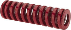 Dayton Lamina - 3/4" Hole Diam, 3/8" Rod Diam, 2-1/2" Free Length, Red Die Spring - 44 Lb Max Deflection, 0.76" Max Deflection, Heavy Duty, Chromium Vanadium Steel - Eagle Tool & Supply