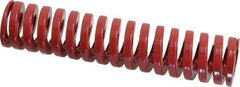 Dayton Lamina - 1" Hole Diam, 1/2" Rod Diam, 4-1/2" Free Length, Red Die Spring - 37.1 Lb Max Deflection, 1.35" Max Deflection, Heavy Duty, Chromium Vanadium Steel - Eagle Tool & Supply