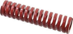 Dayton Lamina - 1-1/2" Hole Diam, 3/4" Rod Diam, 6" Free Length, Red Die Spring - 59 Lb Max Deflection, 1.8" Max Deflection, Heavy Duty, Chromium Vanadium Steel - Eagle Tool & Supply