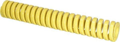 Dayton Lamina - 1" Hole Diam, 1/2" Rod Diam, 6" Free Length, Yellow Die Spring - 34.4 Lb Max Deflection, 1.5" Max Deflection, Extra Heavy Duty, Chromium Vanadium Steel - Eagle Tool & Supply