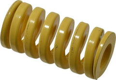 Dayton Lamina - 1-1/4" Hole Diam, 5/8" Rod Diam, 2-1/2" Free Length, Yellow Die Spring - 152 Lb Max Deflection, 0.63" Max Deflection, Extra Heavy Duty, Chromium Vanadium Steel - Eagle Tool & Supply