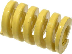 Dayton Lamina - 1-1/2" Hole Diam, 3/4" Rod Diam, 2-1/2" Free Length, Yellow Die Spring - 241 Lb Max Deflection, 0.63" Max Deflection, Extra Heavy Duty, Chromium Vanadium Steel - Eagle Tool & Supply