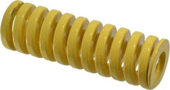 Dayton Lamina - 2" Hole Diam, 1" Rod Diam, 6" Free Length, Yellow Die Spring - 145 Lb Max Deflection, 1.5" Max Deflection, Extra Heavy Duty, Chromium Vanadium Steel - Eagle Tool & Supply