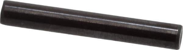 Holo-Krome - 1/8" Diam x 7/8" Pin Length Grade 8 Alloy Steel Standard Dowel Pin - Black Luster Finish, C 47-58 & C 60 (Surface) Hardness, 1 Beveled & 1 Rounded End - Eagle Tool & Supply
