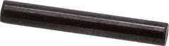 Holo-Krome - 1/8" Diam x 7/8" Pin Length Grade 8 Alloy Steel Standard Dowel Pin - Black Luster Finish, C 47-58 & C 60 (Surface) Hardness, 1 Beveled & 1 Rounded End - Eagle Tool & Supply