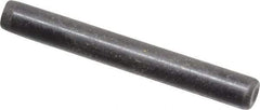 Holo-Krome - 1/8" Diam x 1" Pin Length Grade 8 Alloy Steel Standard Dowel Pin - Black Luster Finish, C 47-58 & C 60 (Surface) Hardness, 1 Beveled & 1 Rounded End - Eagle Tool & Supply