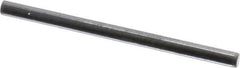 Holo-Krome - 1/8" Diam x 2" Pin Length Grade 8 Alloy Steel Standard Dowel Pin - Black Luster Finish, C 47-58 & C 60 (Surface) Hardness, 1 Beveled & 1 Rounded End - Eagle Tool & Supply