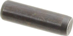 Holo-Krome - 3/16" Diam x 5/8" Pin Length Grade 8 Alloy Steel Standard Dowel Pin - Black Luster Finish, C 47-58 & C 60 (Surface) Hardness, 1 Beveled & 1 Rounded End - Eagle Tool & Supply