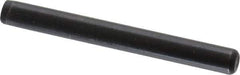 Holo-Krome - 3/16" Diam x 1-3/4" Pin Length Grade 8 Alloy Steel Standard Dowel Pin - Black Luster Finish, C 47-58 & C 60 (Surface) Hardness, 1 Beveled & 1 Rounded End - Eagle Tool & Supply