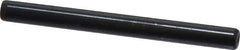 Holo-Krome - 3/16" Diam x 2" Pin Length Grade 8 Alloy Steel Standard Dowel Pin - Black Luster Finish, C 47-58 & C 60 (Surface) Hardness, 1 Beveled & 1 Rounded End - Eagle Tool & Supply