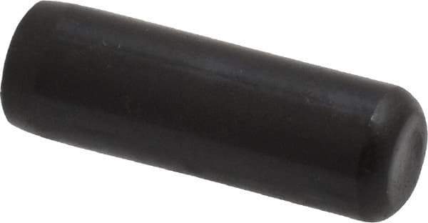Holo-Krome - 1/4" Diam x 3/4" Pin Length Grade 8 Alloy Steel Standard Dowel Pin - Black Luster Finish, C 47-58 & C 60 (Surface) Hardness, 1 Beveled & 1 Rounded End - Eagle Tool & Supply