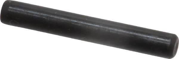 Holo-Krome - 1/4" Diam x 1-3/4" Pin Length Grade 8 Alloy Steel Standard Dowel Pin - Black Luster Finish, C 47-58 & C 60 (Surface) Hardness, 1 Beveled & 1 Rounded End - Eagle Tool & Supply