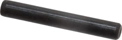Holo-Krome - 1/4" Diam x 1-3/4" Pin Length Grade 8 Alloy Steel Standard Dowel Pin - Black Luster Finish, C 47-58 & C 60 (Surface) Hardness, 1 Beveled & 1 Rounded End - Eagle Tool & Supply